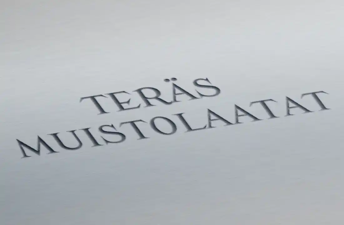 Ruostumattoman teräksen materiaalikuva